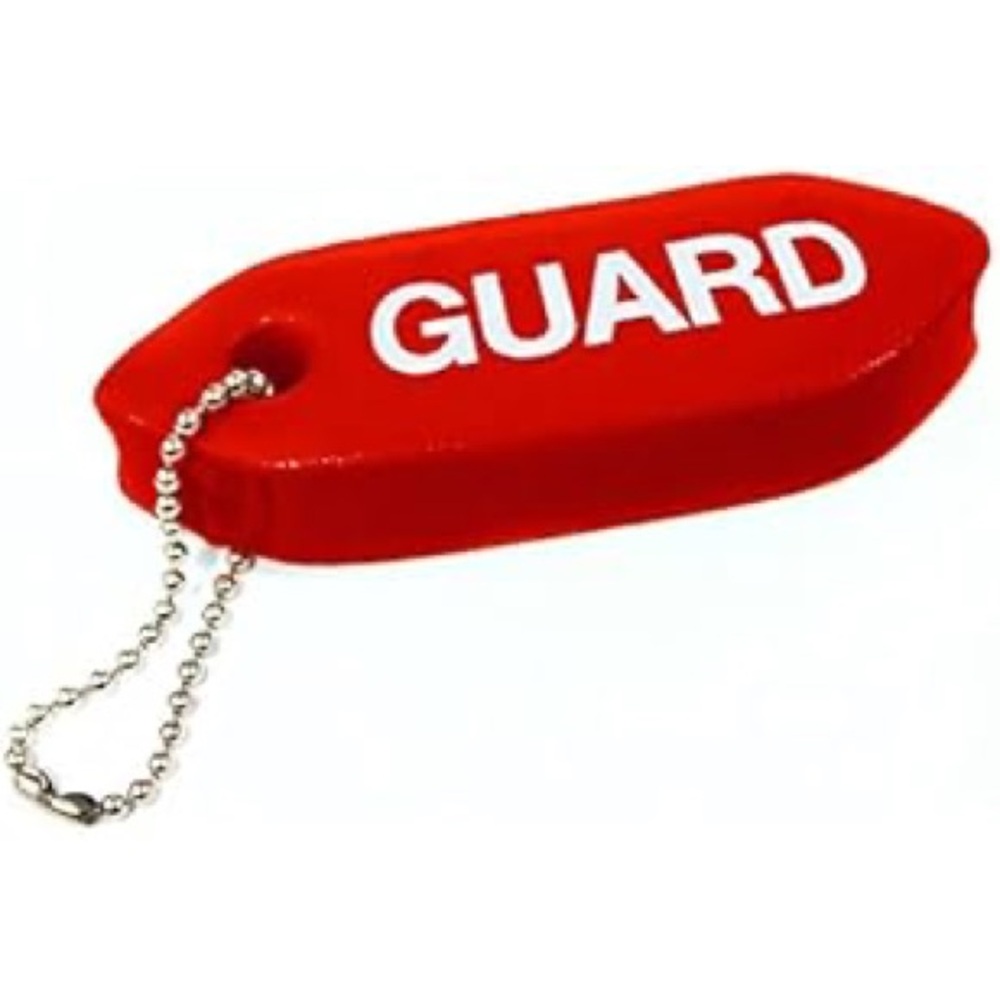 ⭐️Red GUARD Keychain Float⭐️